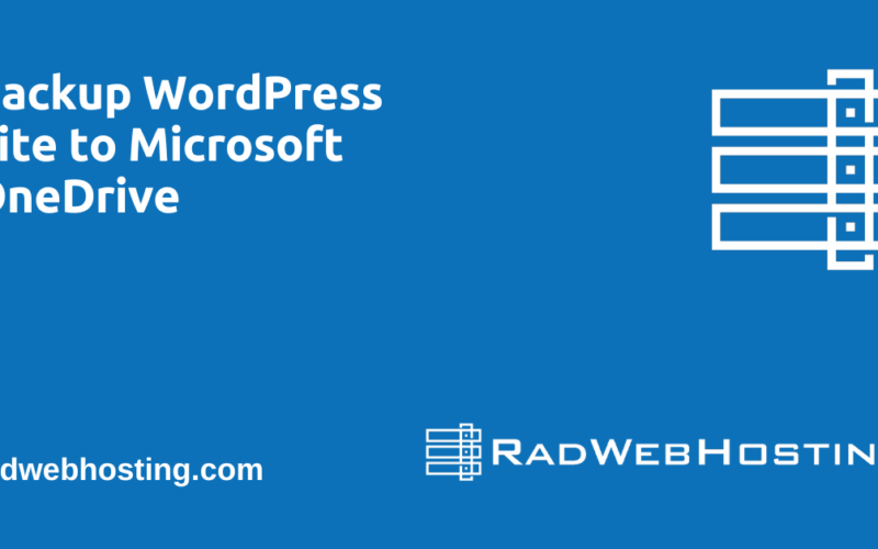 Backup Wordpress Site To Microsoft Onedrive Image 2 Backup wordpress site to microsoft onedrive
