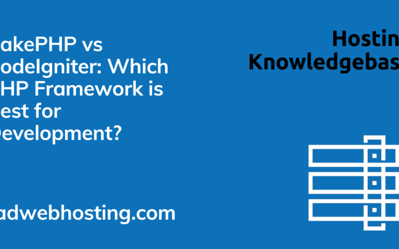 Cakephp Vs Codeigniter: Which Php Framework Is Best For Development? Image 3 Cakephp vs codeigniter: which php framework is best for development?