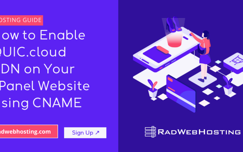 How To Enable Quic.cloud Cdn On Your Cpanel Website Using Cname (5-Minute Quick-Start Guide) Image 2 How to enable quic. Cloud cdn on your cpanel website using cname
