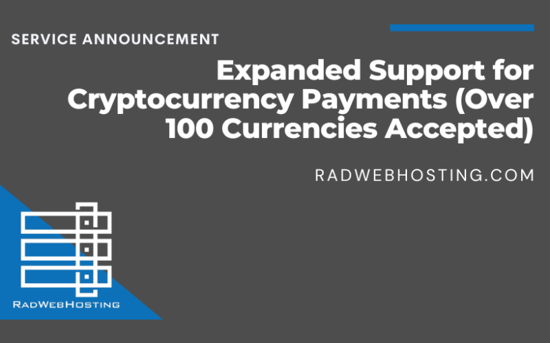 Expanded Support For Cryptocurrency Payments (Over 100 Currencies Accepted) Image 7 Expanded support for cryptocurrency payments (over 100 currencies accepted)